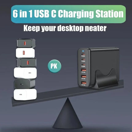 120W USB charging station vs USB C Wall Chargers