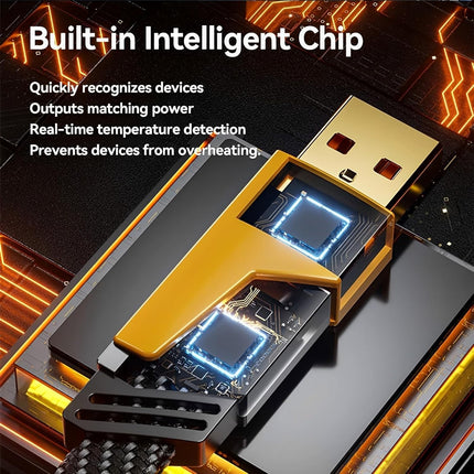 4-in-1 Multi Charging Cable | Silicon Cable | 1.5 Meter