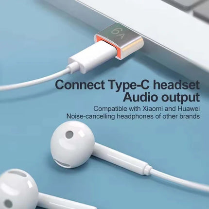 USB to USB-C (Female) Adapter 6A 3.0