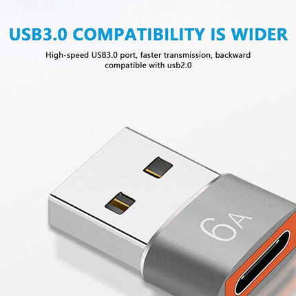 USB to USB-C (Female) Adapter 6A 3.0