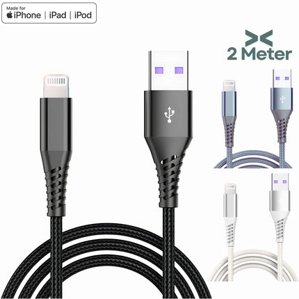 USB to Lightning Cable | Fast Charging | 2 Meter