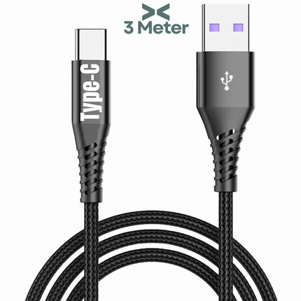USB to USB-C Cable | 66W Fast Charging | 3 Meter