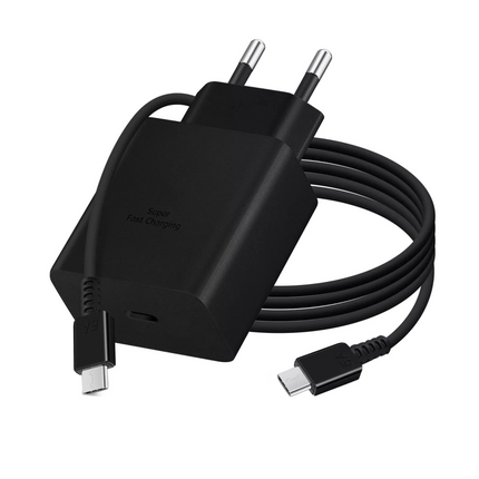 45W USB-C Charger Plug & Cable Set for Samsung | EU Plug