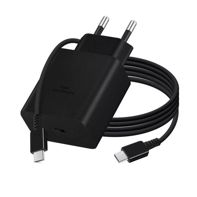 45W USB-C Charger Plug & Cable Set for Samsung | EU Plug