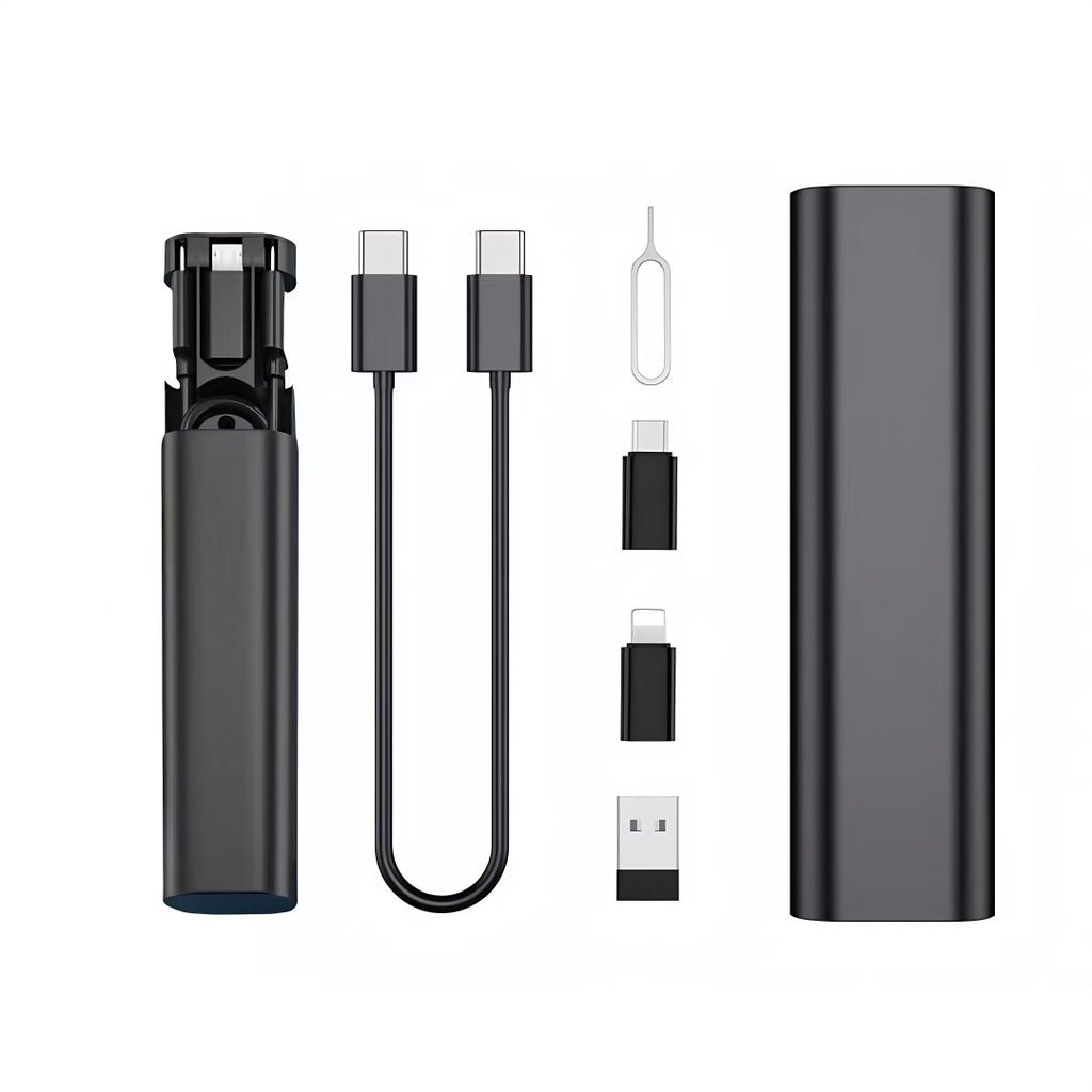 6-in-1 Multi Adapter Travel Charger Kit - 60W PD Universal