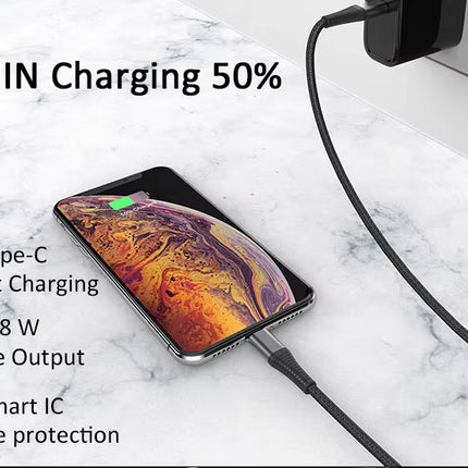 USB-C to Lightning Cable | 20W Fast Charging | 2 Meter