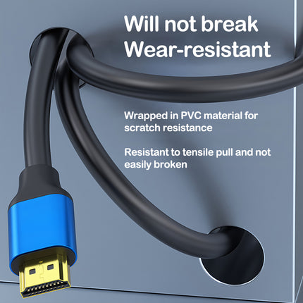 HDMI to HDMI 2.0 Cable 4K@60Hz 18Gbps Gold‑Plated | 0.5m - 10m