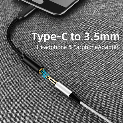 USB-C to 3.5mm Audio Headphone Adapter Jack | Universal | Braided