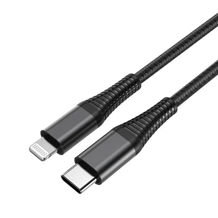 USB-C to Lightning Cable | 20W Fast Charging | 2 Meter