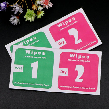 1+2 Wet & Dry Wipes Mini 3.5x2.8cm (Pairs)