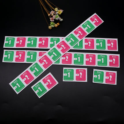 1+2 Wet & Dry Wipes Mini 3.5x2.8cm (Pairs)