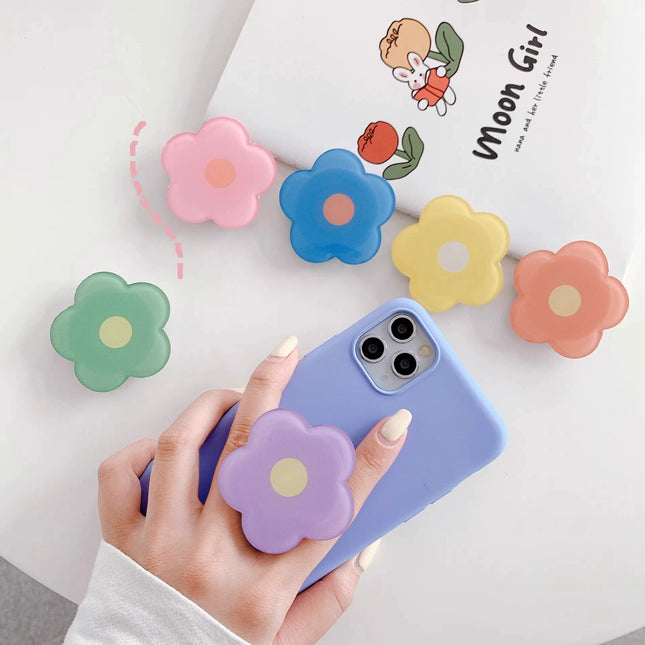 Flower Phone Grip Holder - 7 Bright Colors