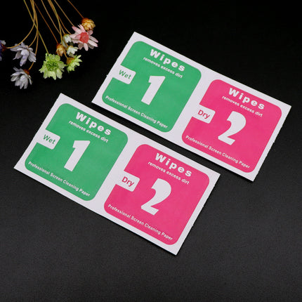 1+2 Wet & Dry Wipes Mini 3.5x2.8cm (Pairs)