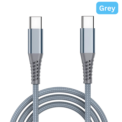 USB-C to USB-C Cable | PD 60W Fast Charging & Data Sync | 2 Meter