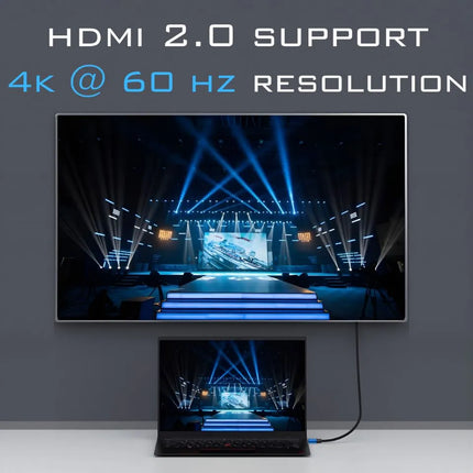 HDMI male to HDMI male cable with 4K 60Hz support