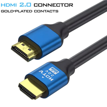 HDMI male to male cable with gold-plated connector ends
