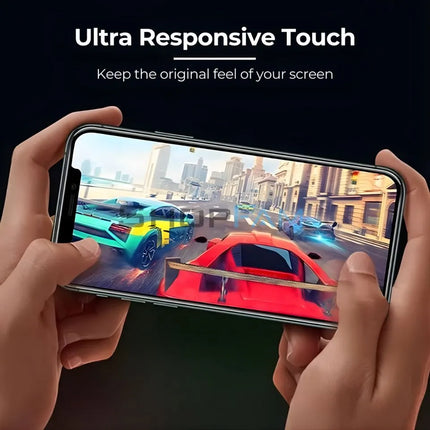Ultra sensitive touch tempered glass screen protector for iPhone