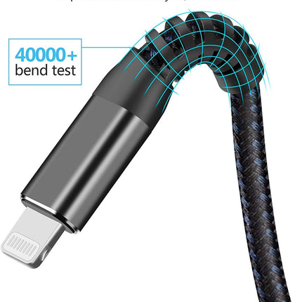 USB to Lightning Cable | Fast Charging | 3 Meter