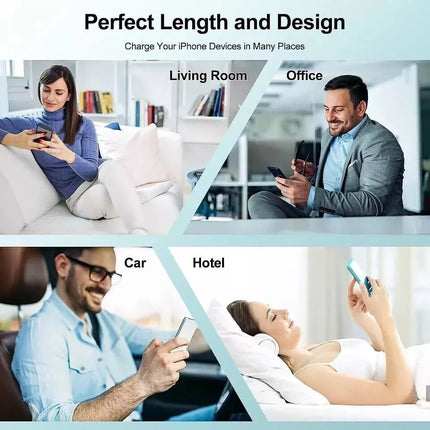 20W Charger Set Plug & Cable For iPhone 5 to 14