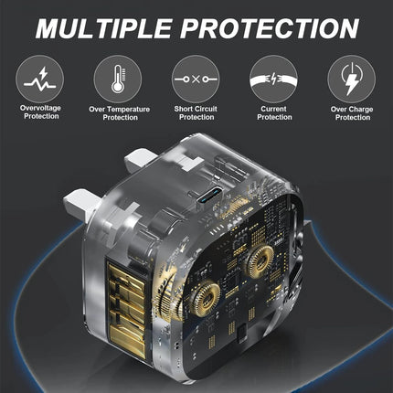 35W Charger Set Plug & Cable For iPhone 15/16