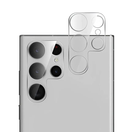 Samsung Galaxy camera lens protector with hydrophobic and oleophobic coating