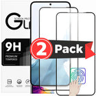 Samsung Galaxy 2 pack tempered glass screen protector for S21 to S26 models