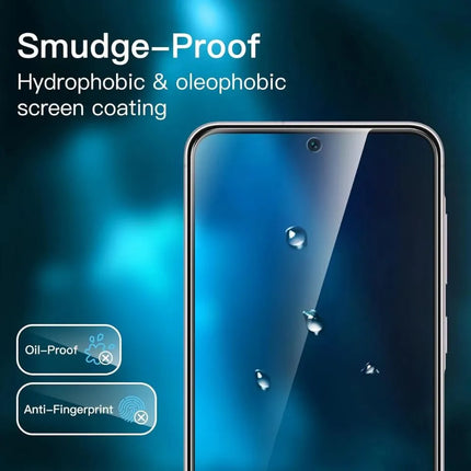 Samsung Galaxy screen protector with smudge-proof and oleophobic coating