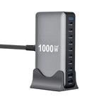 ShopFam 10-port charging station for clean desk charging setup