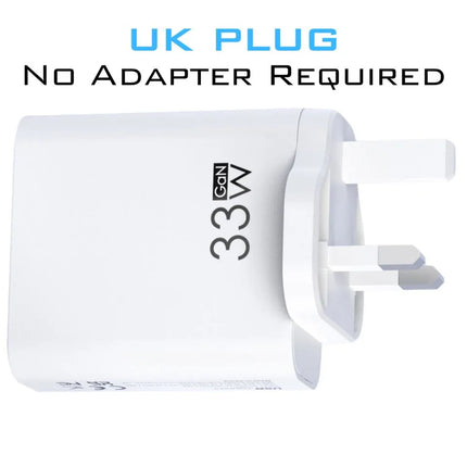 ShopFam 33W UK plug USB-C charger with no UK adapter required