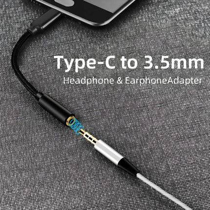 USB-C to 3.5mm adapter for stable wired headphone audio performance